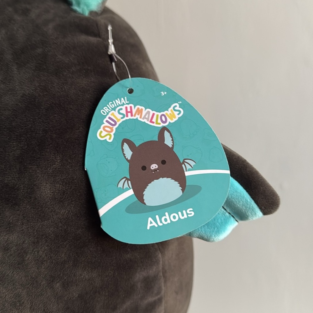 Aldous the bat 12” Squishmallow - Picture 3 of 5